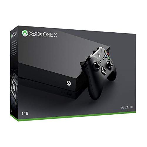  Amazon Renewed Microsoft Xbox One X 1TB Console with Wireless Controller: Xbox One X Enhanced, HDR, Native 4K, Ultra HD (2017 Model) (Renewed)