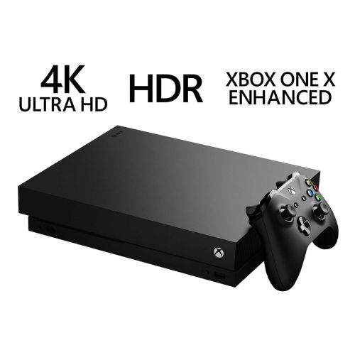  Amazon Renewed Microsoft Xbox One X 1TB Console with Wireless Controller: Xbox One X Enhanced, HDR, Native 4K, Ultra HD (2017 Model) (Renewed)