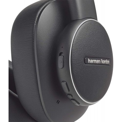  Amazon Renewed Harman Kardon FLY ANC Wireless Over-Ear Noise-Cancelling Headphones - Black (Renewed)