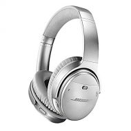 Amazon Renewed Bose QuietComfort 35 Wireless Headphones II - Stereo - Silver - Wired/Wireless - Bluetooth - 29.5 ft - Over-The-Head - Binaural - Circumaural - 3.93 ft Cable - Noise (Renewed)