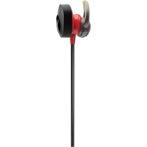  Amazon Renewed Bose SoundSport Pulse Wireless Headphones, Power Red (With Heartrate Monitor) (Renewed)