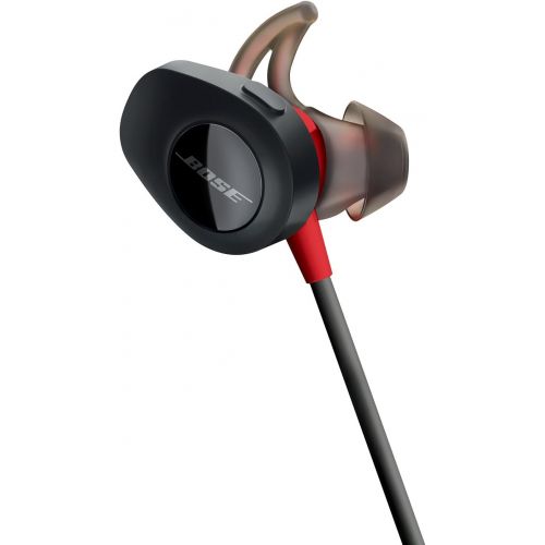  Amazon Renewed Bose SoundSport Pulse Wireless Headphones, Power Red (With Heartrate Monitor) (Renewed)