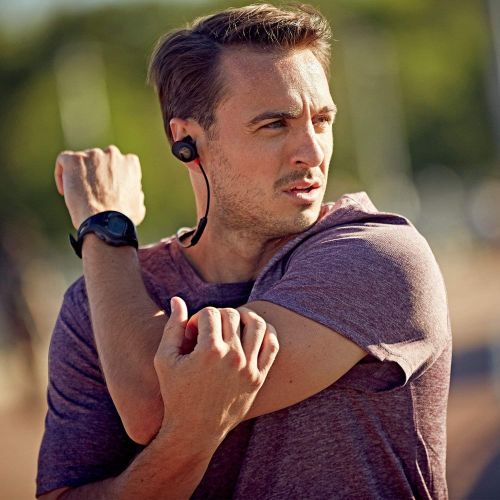  Amazon Renewed Bose SoundSport Pulse Wireless Headphones, Power Red (With Heartrate Monitor) (Renewed)