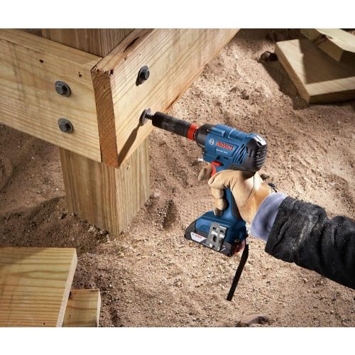  Amazon Renewed Bosch GDX18V-1600B12-RT 18V 1/4 In. and 1/2 In. Two-In-One Socket-Ready Impact Driver Kit (Renewed)