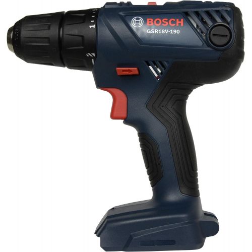  Amazon Renewed BOSCH GSR18V-190B-RT 18V Li-Ion Cordless 18-Volt 1/2-Inch Drill/Driver TOOL ONLY (Renewed)