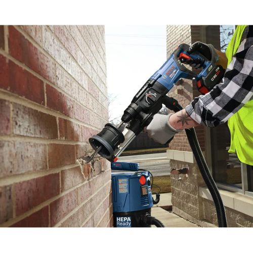  Amazon Renewed Bosch GBH18V-26DK15-RT 18V EC Brushless Lithium-Ion SDS-Plus Bulldog 1 in. Cordless Rotary Hammer Kit (4 Ah) (Renewed)