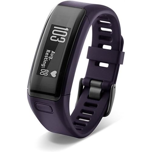  Amazon Renewed Garmin vivosmart HR Activity Tracker Regular Fit - Black (Renewed)