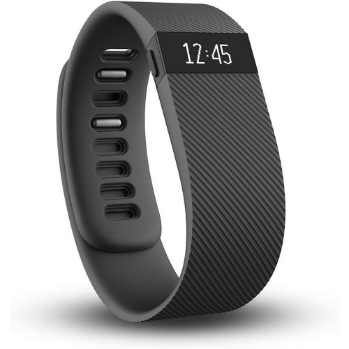  Amazon Renewed Fitbit Charge Wireless Activity Wristband, Black, Large (Renewed)