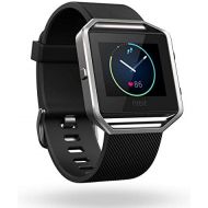 Amazon Renewed Fitbit Blaze Wireless Smart Fitness Watch Wireless Activity Tracker with Heart Rate Monitor, Black, Small (5.5-6.7 in) (Renewed)