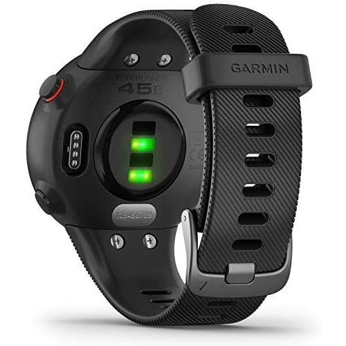  Amazon Renewed Garmin Forerunner 45s, 39MM Easy-to-Use GPS Running Watch with Garmin Coach Free Training Plan Support, Purple (Renewed)