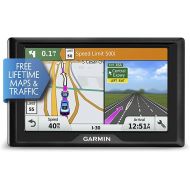 Amazon Renewed Garmin Drive 50 USA + CAN LMT GPS Navigator System with Lifetime Maps and Traffic, Driver Alerts, Direct Access, and Foursquare data (Renewed)