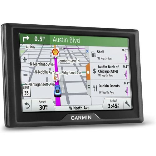  Amazon Renewed Garmin Drive 50 USA + CAN LMT GPS Navigator System with Lifetime Maps and Traffic, Driver Alerts, Direct Access, and Foursquare data (Renewed)