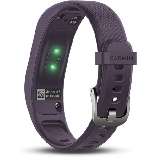  Amazon Renewed Garmin Vivosmart 3, Purple, S/M (Renewed)