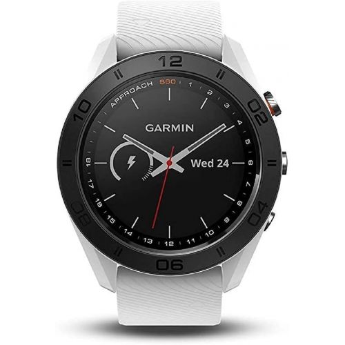  Amazon Renewed Garmin Approach S60 Touchscreen GPS-Enabled Golf Watch with Preloaded Course Maps & Sleep Monitoring(Renewed)