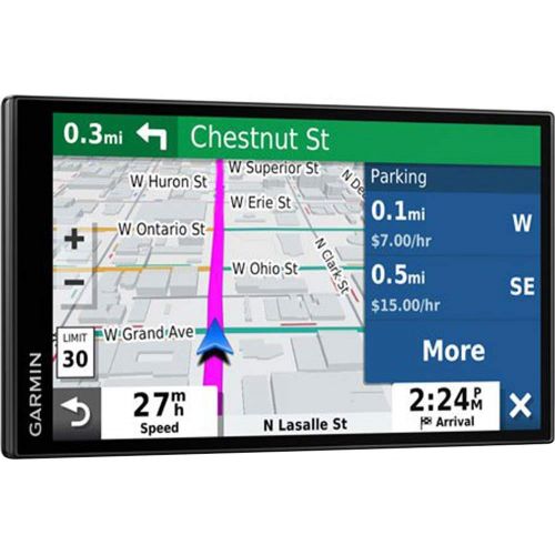  Amazon Renewed Garmin 010-N2153-00 DriveSmart 65 Premium Navigator w/Amazon Alexa (Renewed) Bundle with Deco Gear Universal Weighted GPS Navigation Dash-Mount for Garmin + Hard EVA Case with Zipp