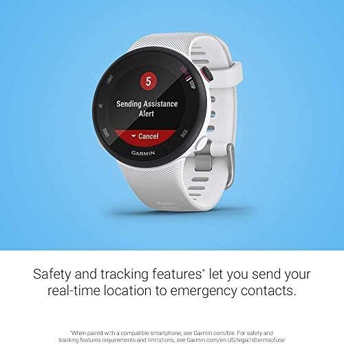  Amazon Renewed Garmin Forerunner GPS Heart Rate Monitor Running Smartwatch (Renewed)