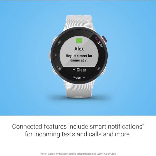  Amazon Renewed Garmin Forerunner GPS Heart Rate Monitor Running Smartwatch (Renewed)