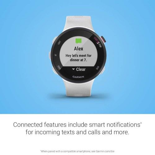  Amazon Renewed Garmin Forerunner GPS Heart Rate Monitor Running Smartwatch (Renewed)