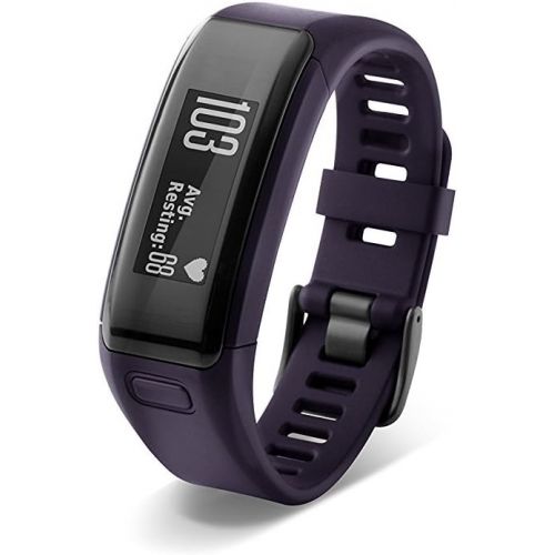 가민 Amazon Renewed Garmin Vivosmart Heart-rate Activity Tracker - Purple (Renewed)