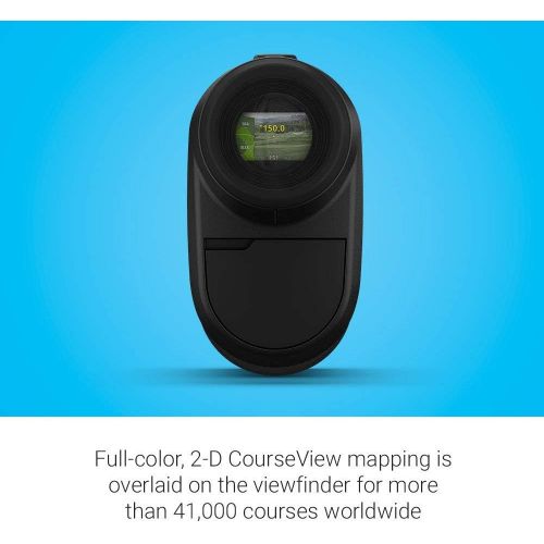  Amazon Renewed Garmin Approach Z80, Golf Laser Range Finder with 2D Course Overlays, White, Model Number: 010-01771-00 (Renewed)