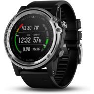 Amazon Renewed Garmin Descent Mk1, Watch-Sized Dive Computer with Surface GPS, Includes Fitness Features, Silver/Black (Renewed)