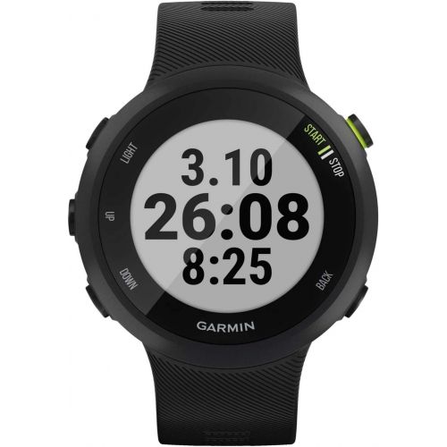  Amazon Renewed Garmin Forerunner 45S GPS Heart Rate Monitor Running Smartwatch - (Renewed) Bundle with Fitness & Wellness Suite (WEYV, Yoga Vibes, Daily Burn)