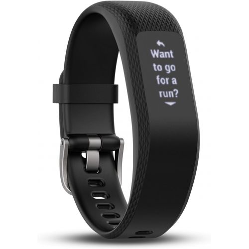  Amazon Renewed Garmin Vivosmart 3, Black, S/M (Renewed)