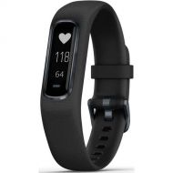 Amazon Renewed Garmin vivosmart 4 Activity & Fitness Tracker with Advanced Sleep Monitoring and Pulse Ox Sensor, Midnight Black-Small/Medium (Renewed)