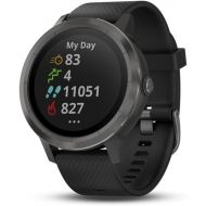 Amazon Renewed Garmin vivoactive 3 GPS Smartwatch - Black & Gunmetal (Renewed)
