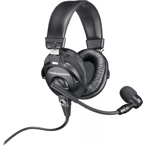  Amazon Renewed Audio-Technica BPHS1 Broadcast Stereo Headset with Dynamic Cardioid Boom Mic (Renewed)