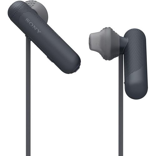  Amazon Renewed Sony Wireless Behind-Neck Headset w/Earbuds - Black - WI-C400 (Renewed)