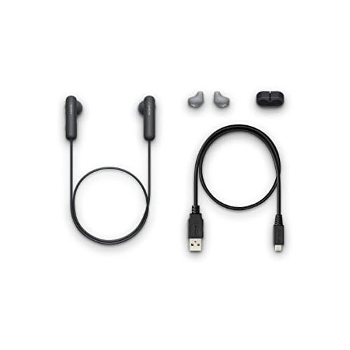  Amazon Renewed Sony WI-SP500 Wireless in-Ear Sports Headphones, Black (WISP500/B) (Renewed)