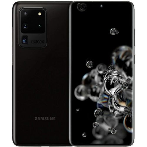 Amazon Renewed Samsung Galaxy S20 Ultra 5G, US Version, 128GB, Cosmic Black for AT&T (Renewed)