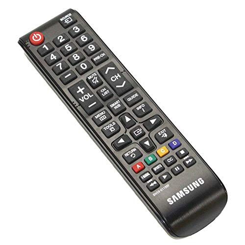  Amazon Renewed Samsung TV Remote Control (BN59-01199F) for UN32 to UN65 Models - Black (Renewed)