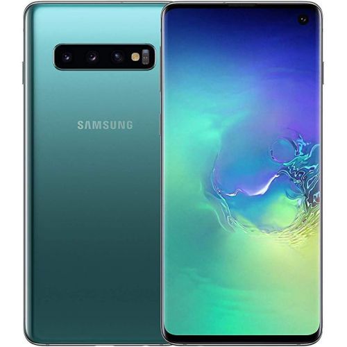  Amazon Renewed Samsung Galaxy S10 128GB / 8GB RAM SM-G973F Hybrid/Dual-SIM (GSM Only, No CDMA) Factory Unlocked 4G/LTE Smartphone - International Version (Prism Green) (Renewed)