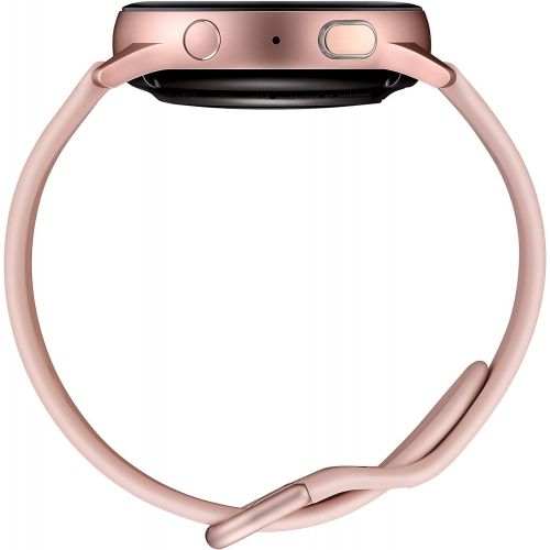  Amazon Renewed Samsung Galaxy Watch Active2 - IP68 Water Resistant, Aluminum Bezel, GPS, Heart Rate, Fitness Bluetooth Smartwatch - International Version (R830-40mm, Pink Gold) (Renewed)