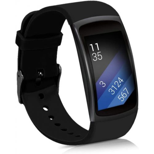  Amazon Renewed Samsung Gear Fit2 Pro Smart Watch for Women & Men with GPS Connectivity and Fitness Tracker, Large-Black (Renewed)