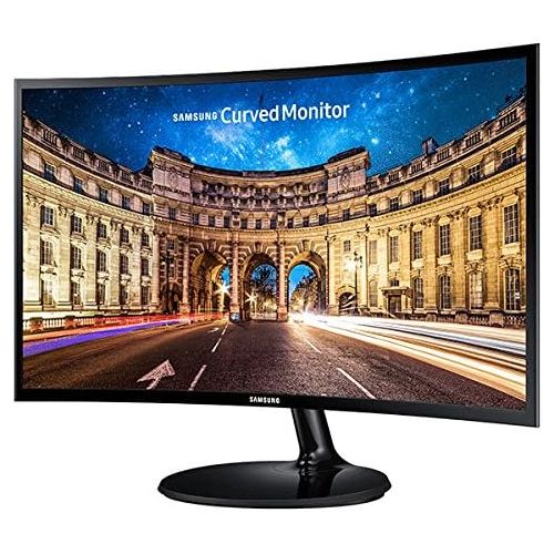  Amazon Renewed Samsung CF390 (LC24F390FHNXZA) 24-inch LED Curved FHD 4ms FreeSync Monitor Black (Renewed)