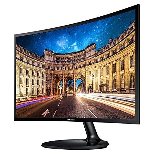  Amazon Renewed Samsung CF390 (LC24F390FHNXZA) 24-inch LED Curved FHD 4ms FreeSync Monitor Black (Renewed)