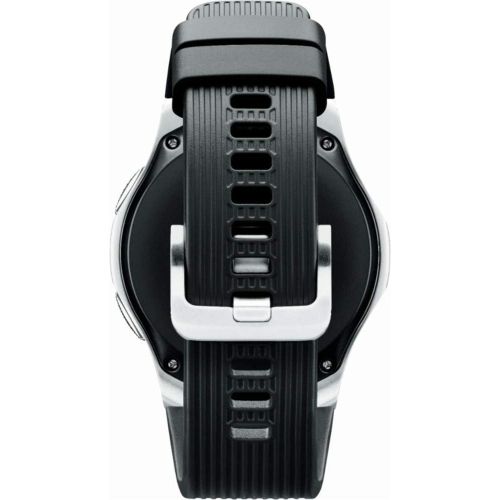  Amazon Renewed Samsung Galaxy Smartwatch 46mm Silver GPS Fitness Track Dust Water Resistant (Renewed)