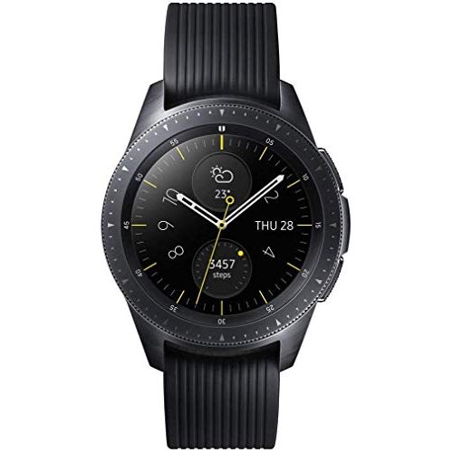  Amazon Renewed Samsung Galaxy Watch 42mm SM-R810 Midnight Black - SM-R810NZKAXAR (Renewed)