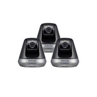 Amazon Renewed Samsung SNH-V6410PN SmartCam Pan/Tilt Full HD 1080p Wi-Fi IP Camera Bundle Triple Pack (Renewed)