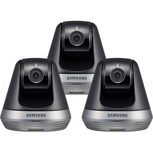  Amazon Renewed Samsung SNH-V6410PN SmartCam Pan/Tilt Full HD 1080p Wi-Fi IP Camera Bundle Triple Pack (Renewed)