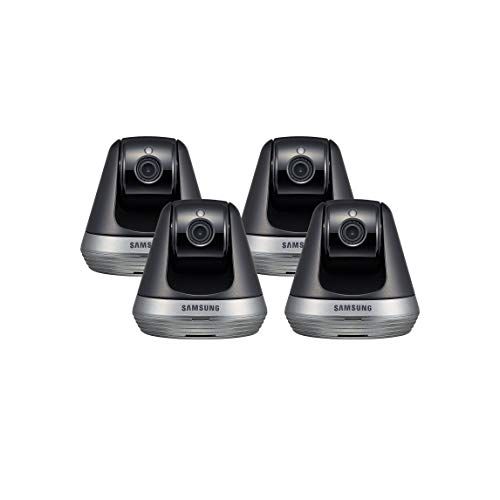  Amazon Renewed Samsung SNH-V6410PN SmartCam Pan/Tilt Full HD 1080p Wi-Fi IP Camera Bundle Quad Pack (Renewed)