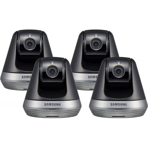  Amazon Renewed Samsung SNH-V6410PN SmartCam Pan/Tilt Full HD 1080p Wi-Fi IP Camera Bundle Quad Pack (Renewed)