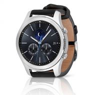 Amazon Renewed Samsung Gear S3 Classic SM-R770 Smartwatch - Black Leather w/ Large Band (Renewed)