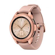 Amazon Renewed Samsung Galaxy Watch (42mm) Smartwatch (Bluetooth) Android/iOS Compatible, SM-R810, International Version (Rose Gold) (Renewed)
