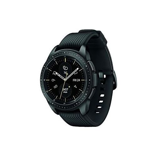 Amazon Renewed SAMSUNG Galaxy Watch (42mm) SM-R810NZKAXAR (Bluetooth) - Black(Renewed)