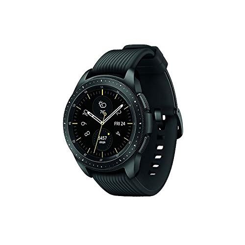  Amazon Renewed SAMSUNG Galaxy Watch (42mm) SM-R810NZKAXAR (Bluetooth) - Black(Renewed)