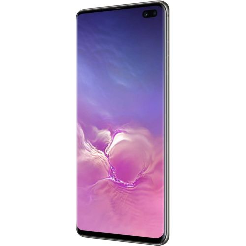  Amazon Renewed Samsung Galaxy S10+, 128GB, Ceramic Black - Unlocked (Renewed Premium)